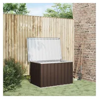 Furnicato Gartenbox Braun 109x67x65 cm