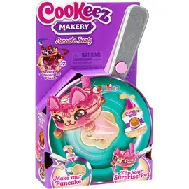 cookeez Moose Toys 300186 - Cookeez Makery: Pancake Treatz Spielset, Duftende Pfannkuchen-Plüschfiguren, Interaktiv