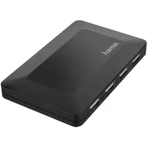 Hama USB 2.0-Hub Schwarz