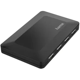 Hama USB 2.0-Hub Schwarz