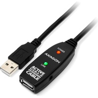 AXAGON ADR-210 USB Kabel 10 m USB 2.0 USB-A auf USB-A - aktives USB-Verlängerungskabel,