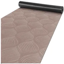 ANRO Läufer Flur Teppich Läufer Küchenläufer Küchenteppich Teppich Velours rutschfest waschbar für Flur, Schlafzimmer, Wohnzimmer, Küche Baker Braun 67 x 300cm