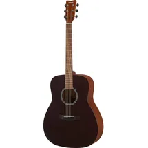 Yamaha F400 Akustikgitarre – Traditioneller Dreadnought-Korpus, 25"-Mensur, Geringer Saitenabstand, Dezentes Matt-Finish, Hochresonantes Bracing – Smoky Black