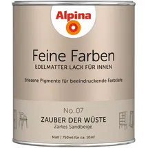 Alpina Feine Farben Lack 750 ml No. 07 zauber der wüste