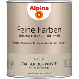 Alpina Feine Farben Lack 750 ml No. 07 zauber der wüste