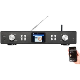 VR-Radio Internet Radio Tuner: Digitaler WLAN-HiFi-Tuner mit Internetradio, DAB+, UKW, MP3, Streaming (Internetradio Baustein, Stereo Receiver DAB+ Internetradio, Lautsprecher)