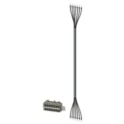 Eaton EP-502128 Systemzubehör NAR Steuerleitungs-Klemmen Set Klemme 7-polig + Metallträger + konfektionierte Leitung 500mm lang ZSD-RK7-500-SET EP502128