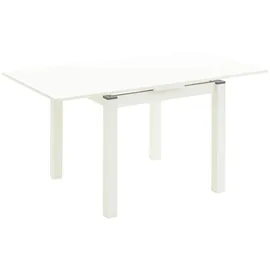 Niehoff Esstisch weiß ¦ Maße (cm): ausziehbar ¦