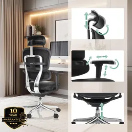 HJH Office Ergohuman Ultra L Gen2 Leder Schwarz