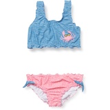 Playshoes Mädchen UV-Schutz Bikini Badeanzug Schwimmanzug Badebekleidung, Krebs, 110/116