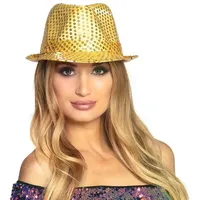 boland traciks Pailletten Hut Unisex Einheitsgröße