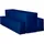 TexDeko Biertischhusse Premium Blau 220 x 70 cm 3er Set