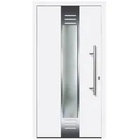 KNOCK Flügelüberdeckende Kunstoff-Haustür »RIGA«, weiß - weiss