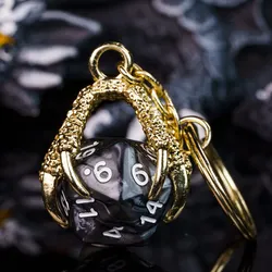 Schlüsselanhänger D20 Claw - Black