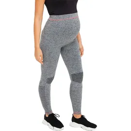 MAMA LICIOUS Mamalicious Fit Active Maternity Leggings, Medium Grey Melange L/XL