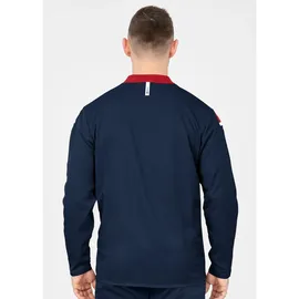 Jako Champ 2.0 Präsentationsjacke marine/chili rot M