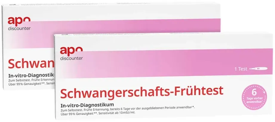 Schwangerschaftstest Frühtest von apodiscounter