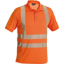 DASSY Brandon Warn UV-Poloshirt neonorange XL