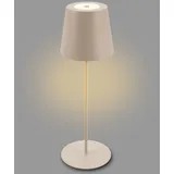 Briloner Tischlampe Akku Tischleuchte Kabellos Touch höhenverstellbar Akku tauschbar