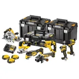DeWalt Kombiset 7 Werkzeuge 18 V