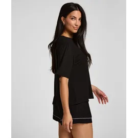 Hunkemöller Essential Jersey Short Pyjama Schwarz M