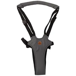 Cangaroo Babylaufgurt Happy feet, Lauflernhilfe, Laufleine, Gurt verstellbar grau
