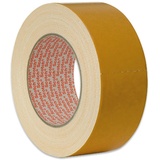 3M doppelseitiges Klebeband mit Gewebeträger, 9525, 25 mm x 25 m, 0,28 mm, Beige (9-er Pack)