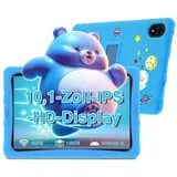 DOOGEE U10kid Android 14 Kinder Tablet mit Hülle, 10 zoll, 5060mAh Tablet (10", 128 GB, Android 14, WiFi, vorinstallierte Kinder Lernsoftware und Spiele,Anti-Blaulicht) blau