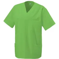 Exner Petguard EXNER Medizinischer Schlupf-Kasack, OP-Kasack, Unisex, für Krankenpflege, Altenpflege, Farbe lemongreen, Größe XS - XS