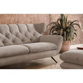 KAWOLA 2-Sitzer Charme Cord taupe