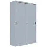 Lüllmann 550160 Aktenschrank 120 x 45 x 195 cm lichtgrau