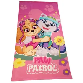 Paw Patrol Badetuch 70 x 140 cm rosa