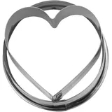 Städter Ausstechform, Edelstahl, Silber, 4,8cm