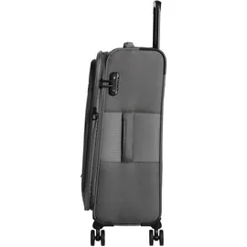 d & n Travel Line 9704 4-Rollen Cabin 68 cm / 75 l grau/grey