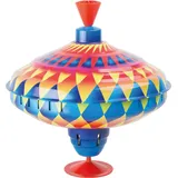 small foot gmbh & co. kg Small foot 10298 - Brummkreisel Kunterbunt, Kreisel, Blechspielzeug, Maße: 23x22cm