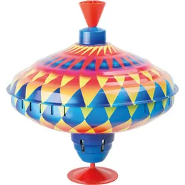 small foot gmbh & co. kg Small foot 10298 - Brummkreisel Kunterbunt, Kreisel, Blechspielzeug, Maße: 23x22cm