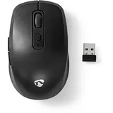 Nedis Drahtlos Maus Schwarz