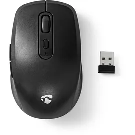 Nedis Drahtlos Maus Schwarz