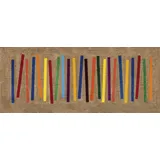 Wash+Dry Mixed Stripes 80 x 200 cm Mehrfarbig