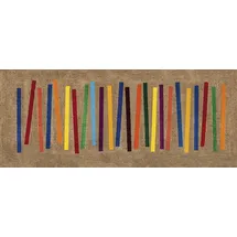Wash+Dry Mixed Stripes 80 x 200 cm Mehrfarbig