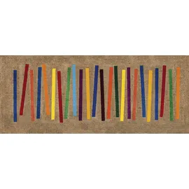 Wash+Dry Mixed Stripes 80 x 200 cm Mehrfarbig
