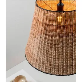 faro BARCELONA Sumba 1-flg. 15 W 40 cm schwarz/rattan