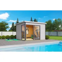 Lasita Maja Domeo 1 3 x 3 m Grau