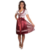 Trachtl Dirndl Trachtl Midi Dirndl Kerstin Bordeaux 40