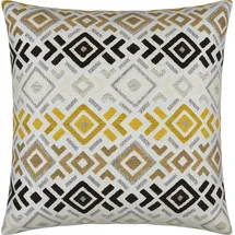 Erwin Müller Kissenhülle York Boho Chenille Curry Größe 40x40 cm