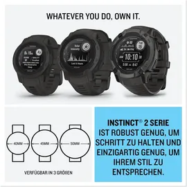 Garmin Instinct 2X Solar Tactical black