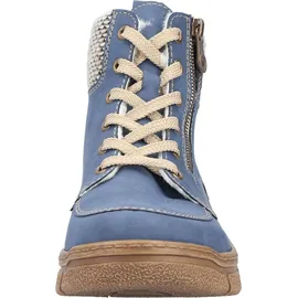 Rieker Schnürstiefel Damen Blau 42