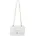 Ocarina Flap Bag Schultertasche Kunstleder Weiß