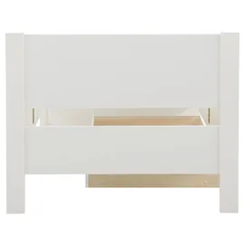 Priess Bett PRIESS "Husum Schlafzimmer Jugendzimmer Rahmenbett", weiß, B:100cm H:85cm L:208cm, Betten, Jugendbett Bettgestell, mit Komforthöhe verschiedene Ausführungen hochwertige Premium Qualität