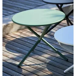 Outdoor Beistelltisch Fiam Tris salbei